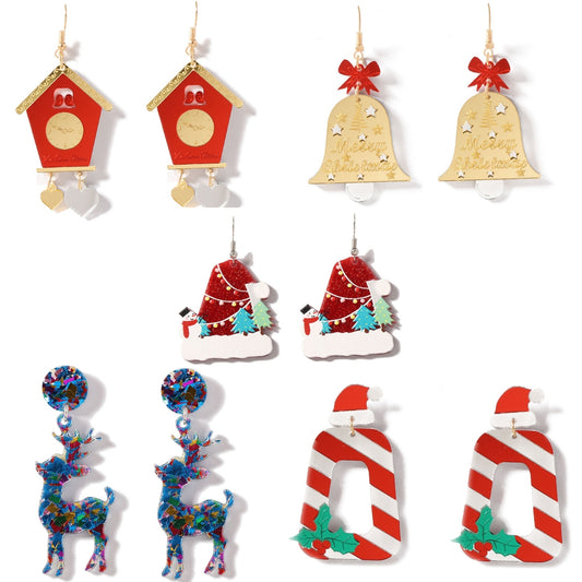 Jingle Bell Lightweight Holiday Earring