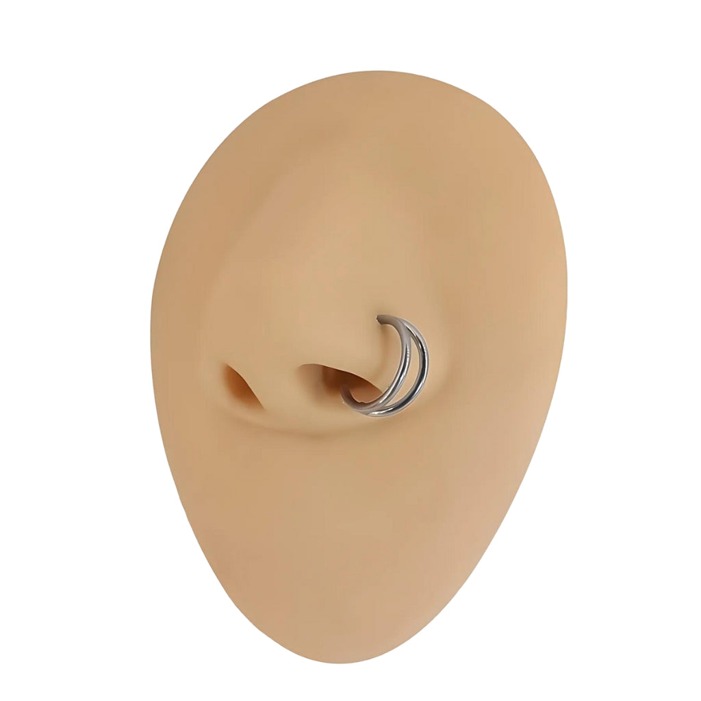 Surgical Steel Indian Septum Nose Ring Hoop | HSPJ235