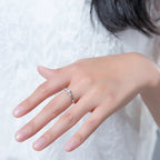 18K Gold Sterling Silver Moonstone Gemstone Ring | FME - R242