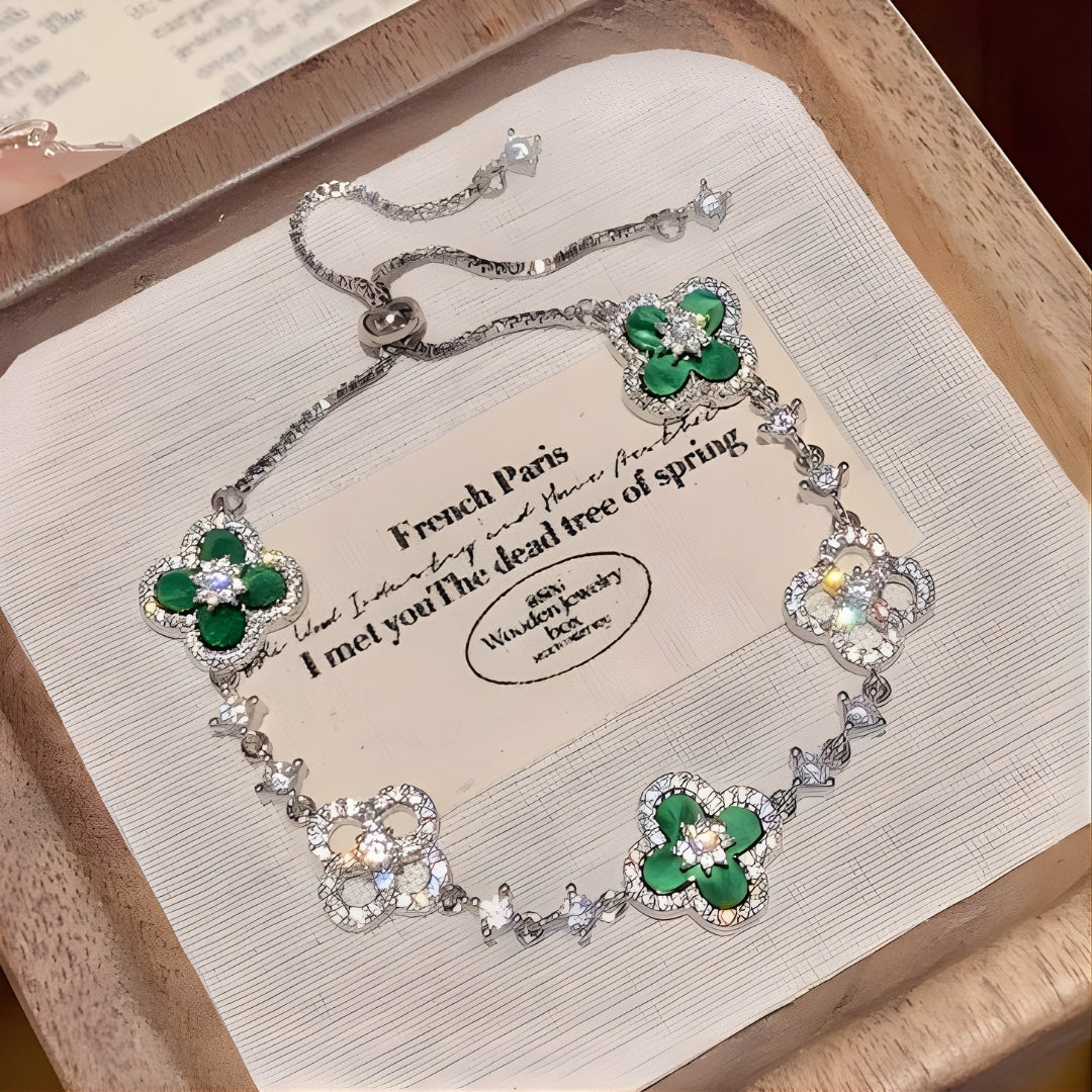 Four Leaf Clover Cleef Bracelet