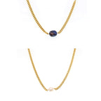 Freshwater Pearl Gold Chain Necklace