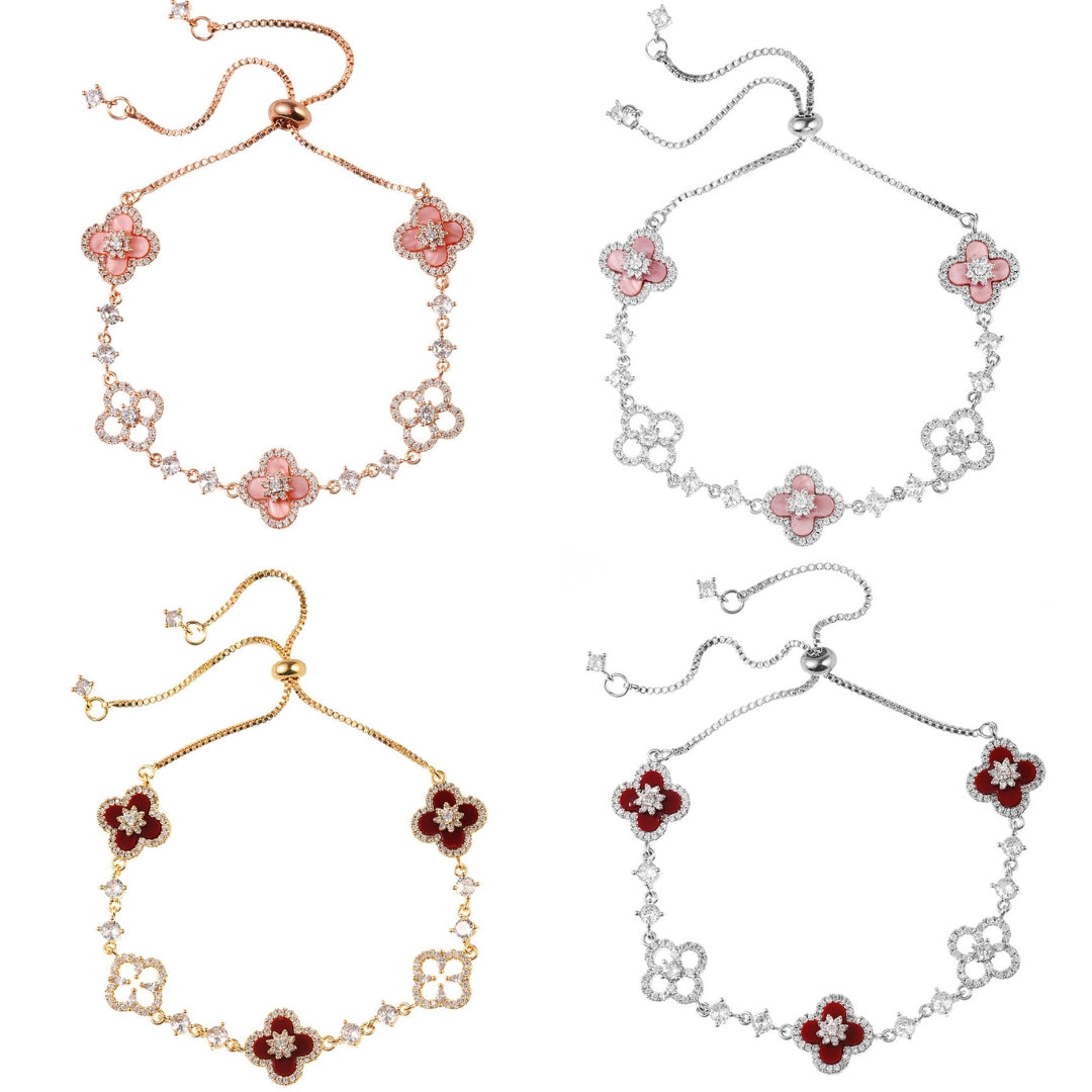Four Leaf Clover Cleef Bracelet