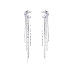 No Piercing Moon Star Tassel Ear Cuffs Ear Clip