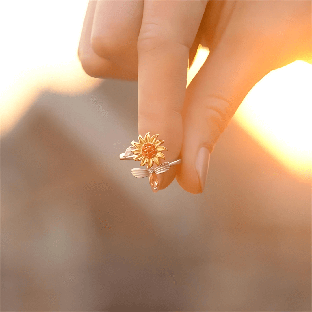 You're My Sunshine Spinning Anxiety Fidget Ring