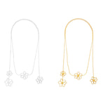 Blooming Flower Wrap Around Necklace
