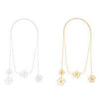 Blooming Flower Wrap Around Necklace