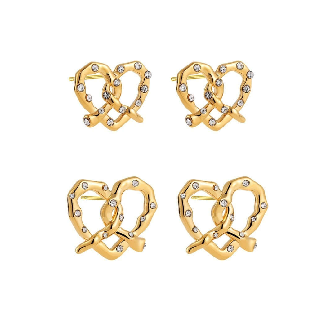 Chic Baguette Earrings Stud