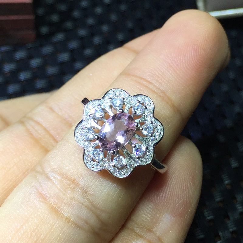 1ct Pink Tourmaline Ring