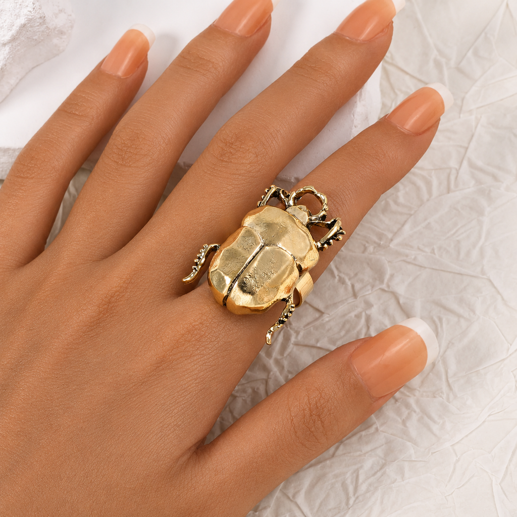 Quirky Ladybug Insect Ring