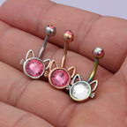 Kawaii Hello Kitty Belly Ring