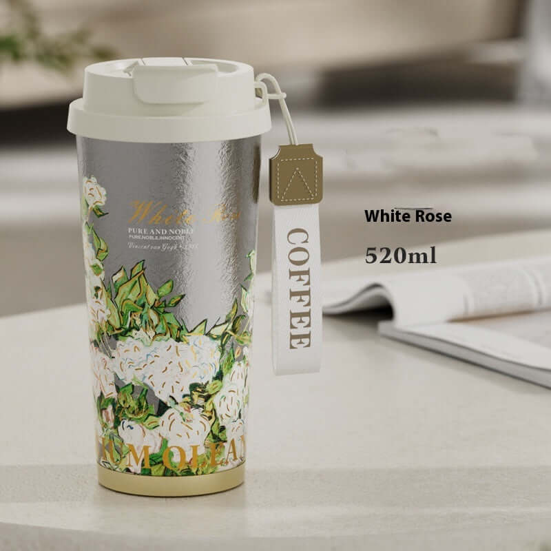 Titanium Coffee Mug Thermos Cup With Lid