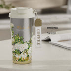 Titanium Coffee Mug Thermos Cup With Lid