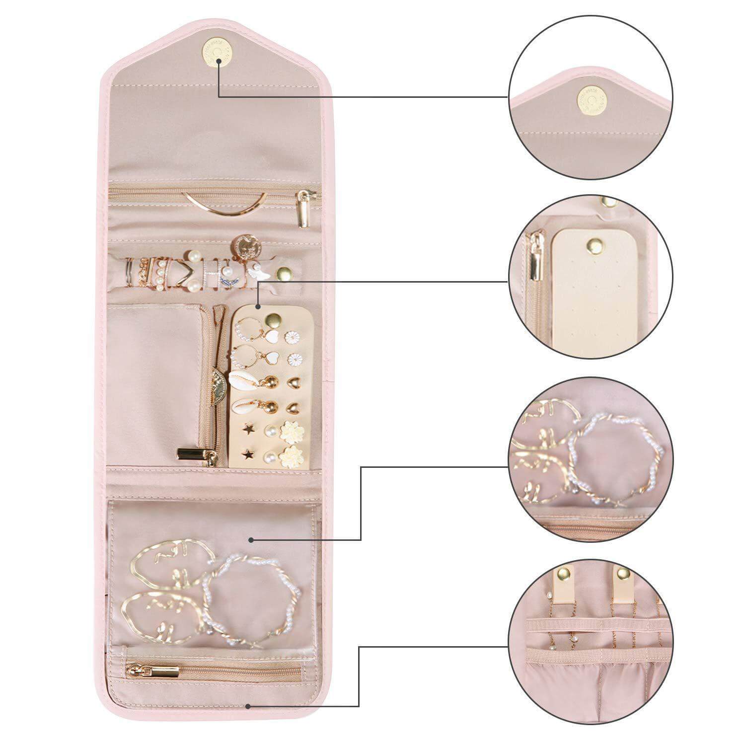 Foldable Makeup Jewelry Bag Storage Bag