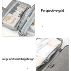Hanging Waterproof Foldable Toiletry Wash Bag Travel Bag