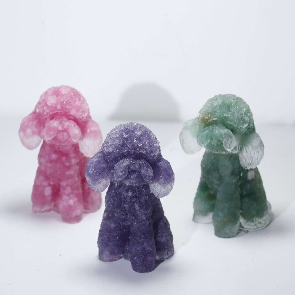 Epoxy Poodle Ornaments Home Decoration
