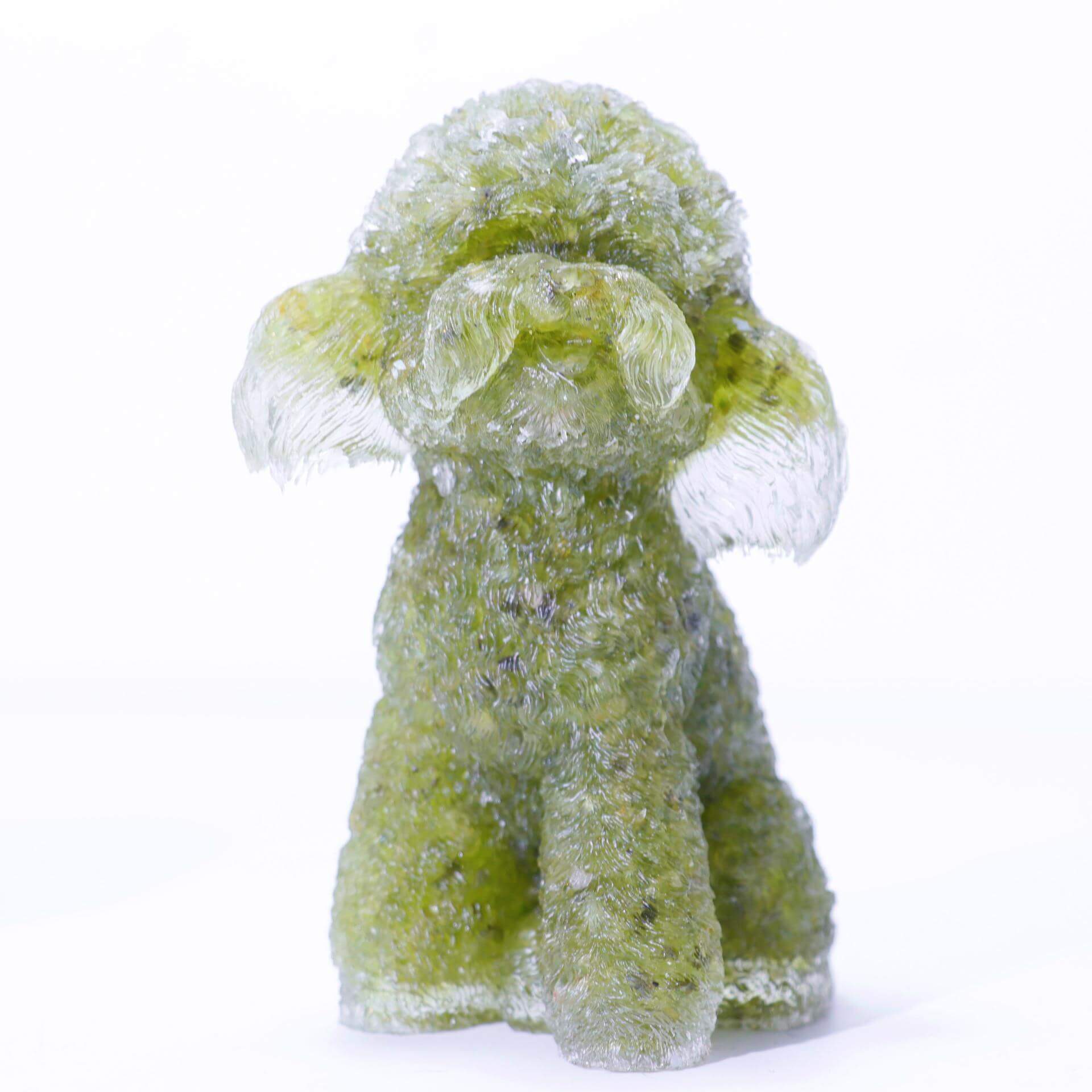 Epoxy Poodle Ornaments Home Decoration