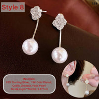 18K Gold Plated 4 Leaf Clover Earrings