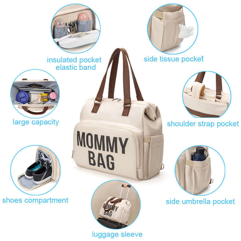 Large Capacity Multifunctional Mummy Backpack