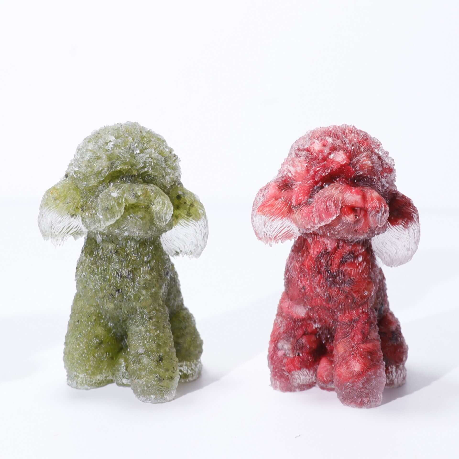 Epoxy Poodle Ornaments Home Decoration