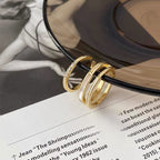 Conch Shell Layer Stacking Ring Set | A8385