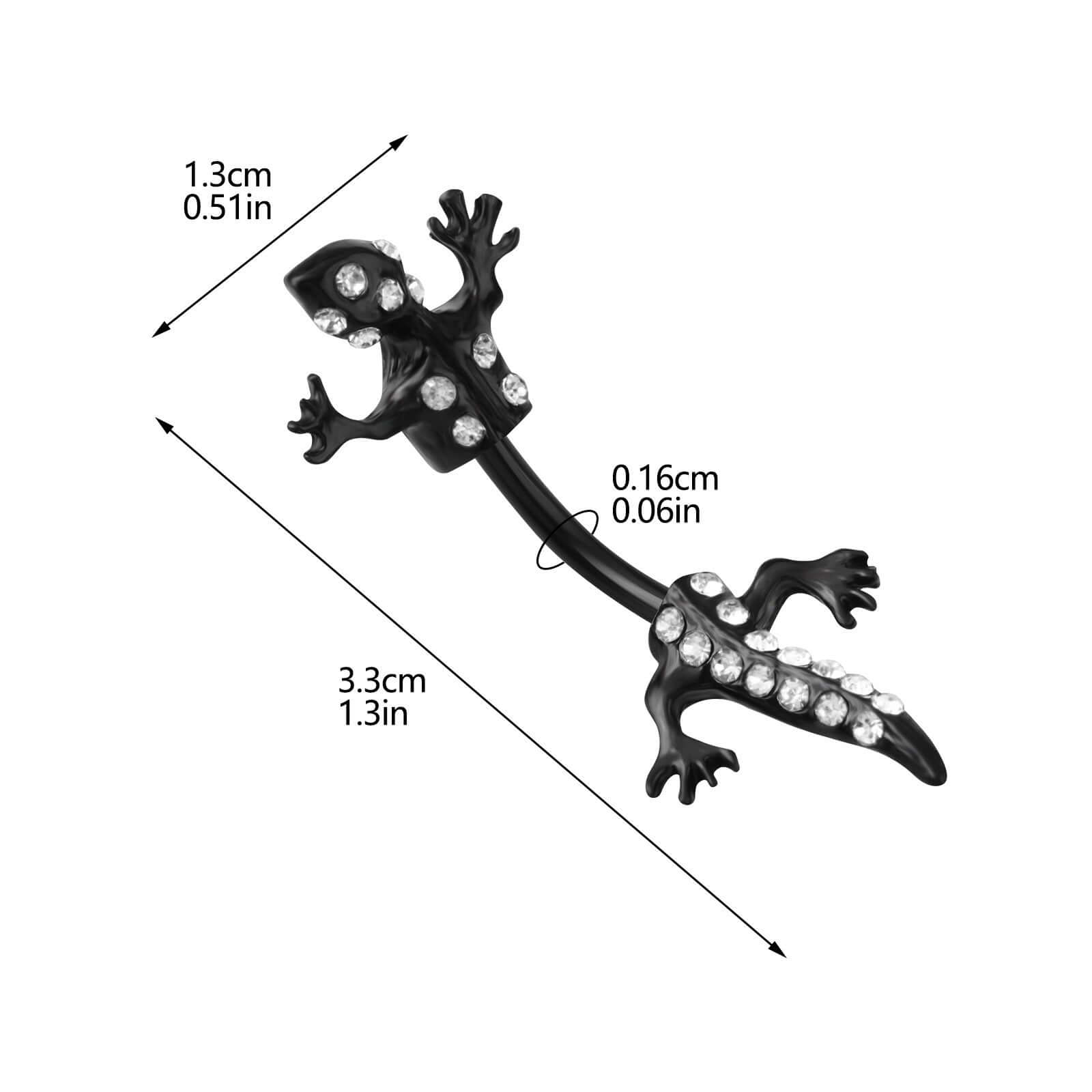 belly ring, belly piercing, belly button piercing, belly button rings, silver belly ring, lizard belly ring, animal belly ring