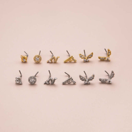 Hypoallergenic Animal Nose Ring Piercings 