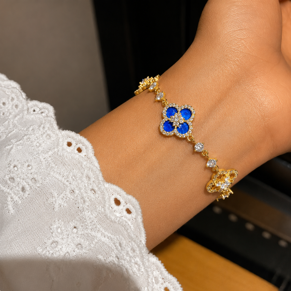 Four Leaf Clover Cleef Bracelet