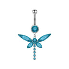 belly ring, belly piercing, belly button piercing, belly button rings, silver belly ring, butterfly belly ring