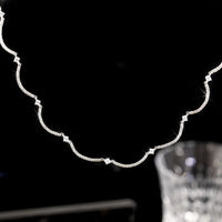 CZ Short Sparkly Diamond Necklace