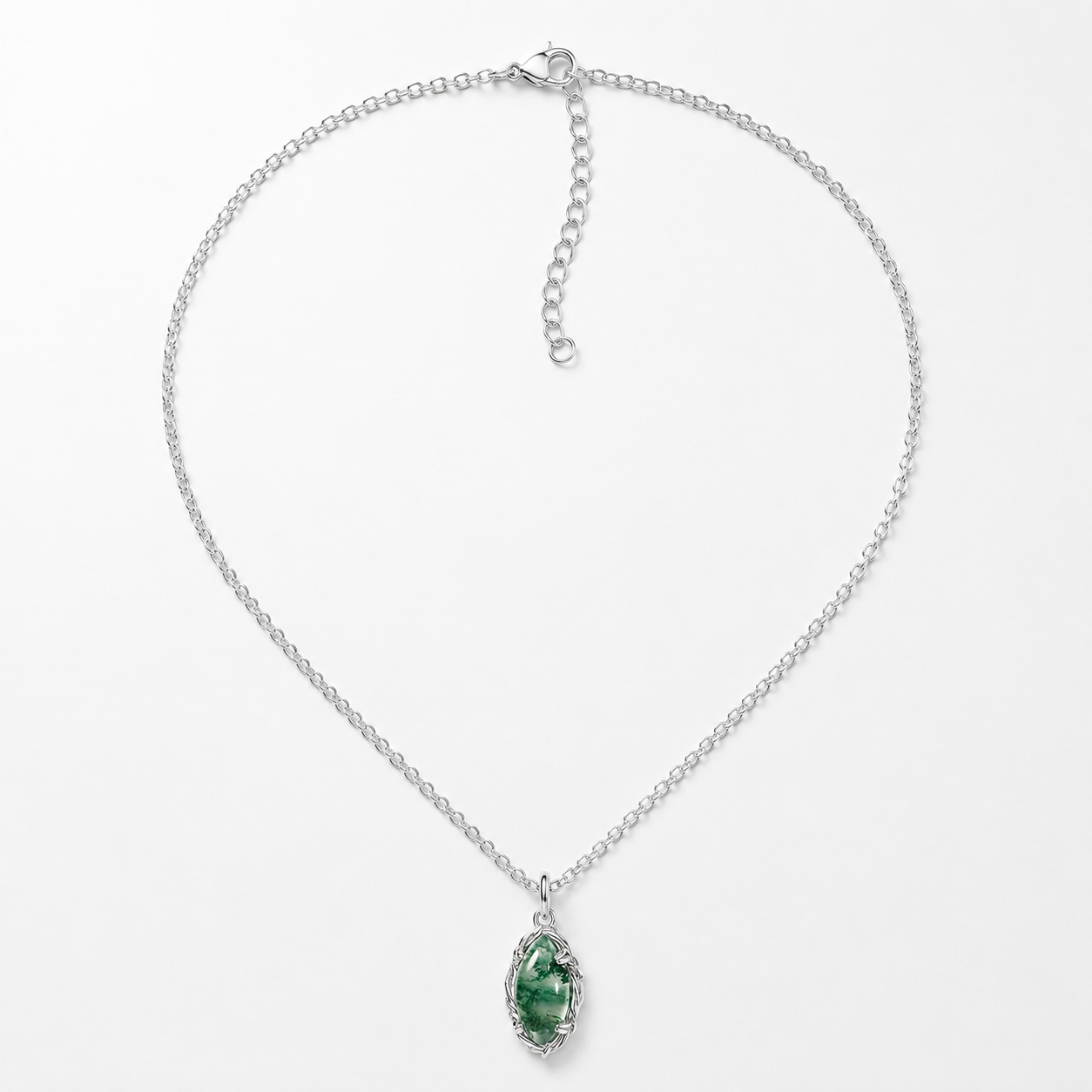 Vintage Opal Birthstone Necklace