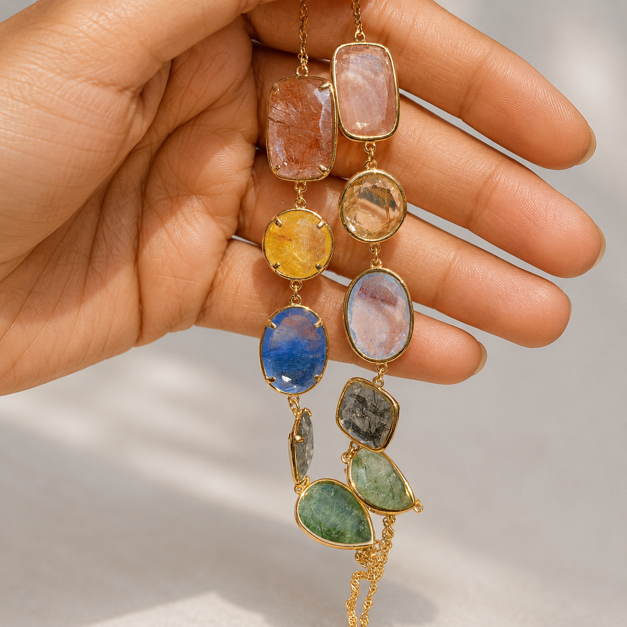 Rutilated Quartz Spiritual Bracelet