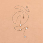 Chic Crystal Lariat Necklace