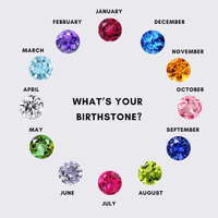 Colorful BirthStone Gift Necklace