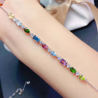 Colorful Gemstone Bracelet