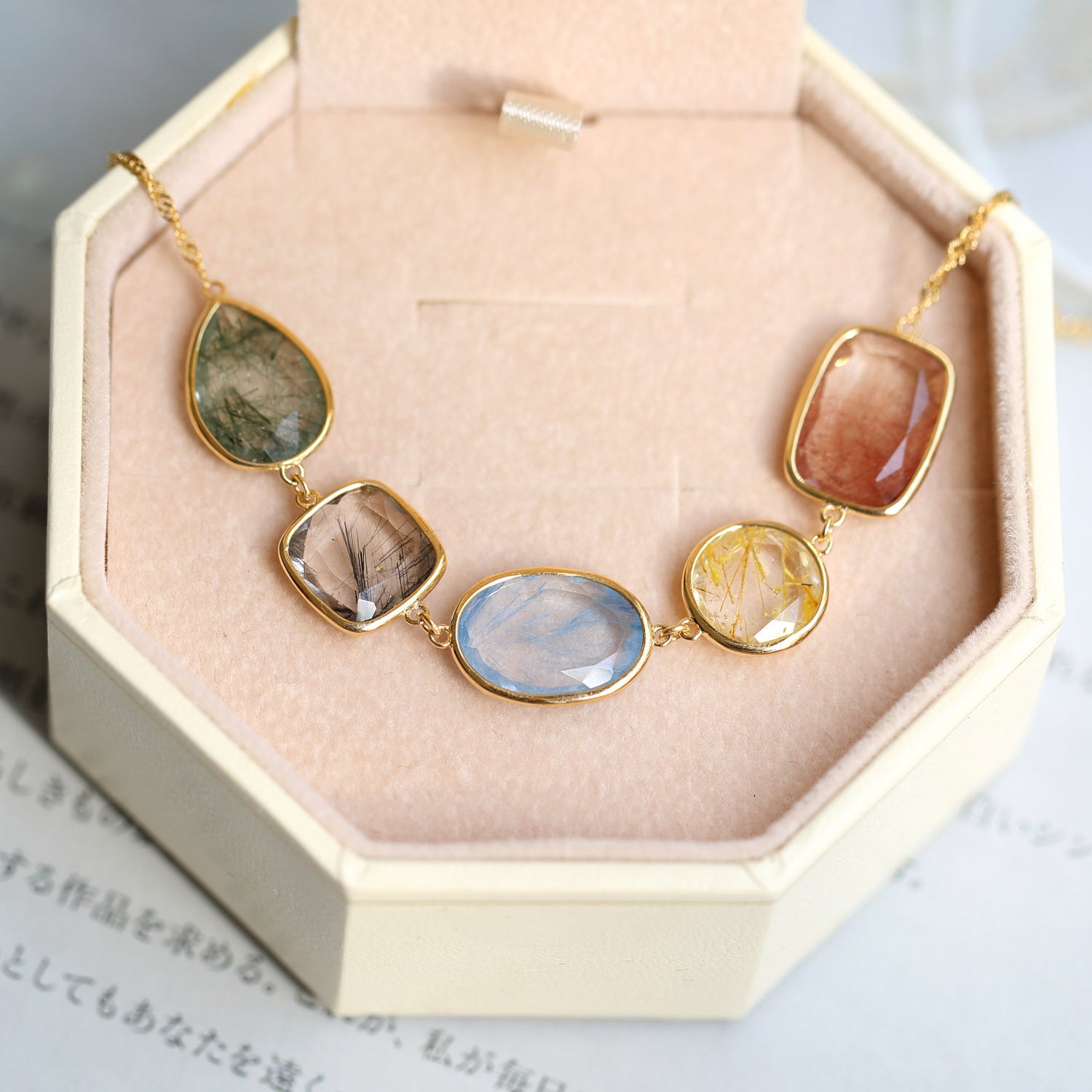 Colorful Jewelry Birthstone Bracelet