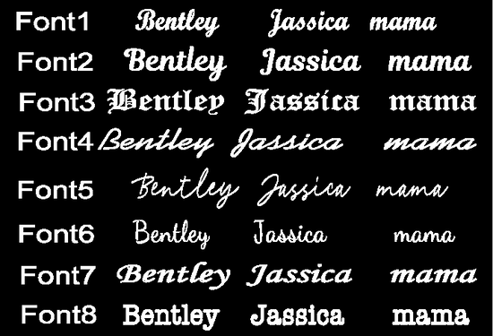Rose Gold Custom Engraving Name Chain Necklaces