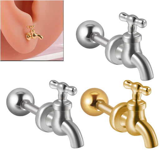 Faucet Waterdrop Cartilage Tragus Earrings