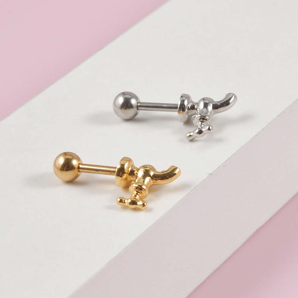 Faucet Waterdrop Cartilage Tragus Earrings