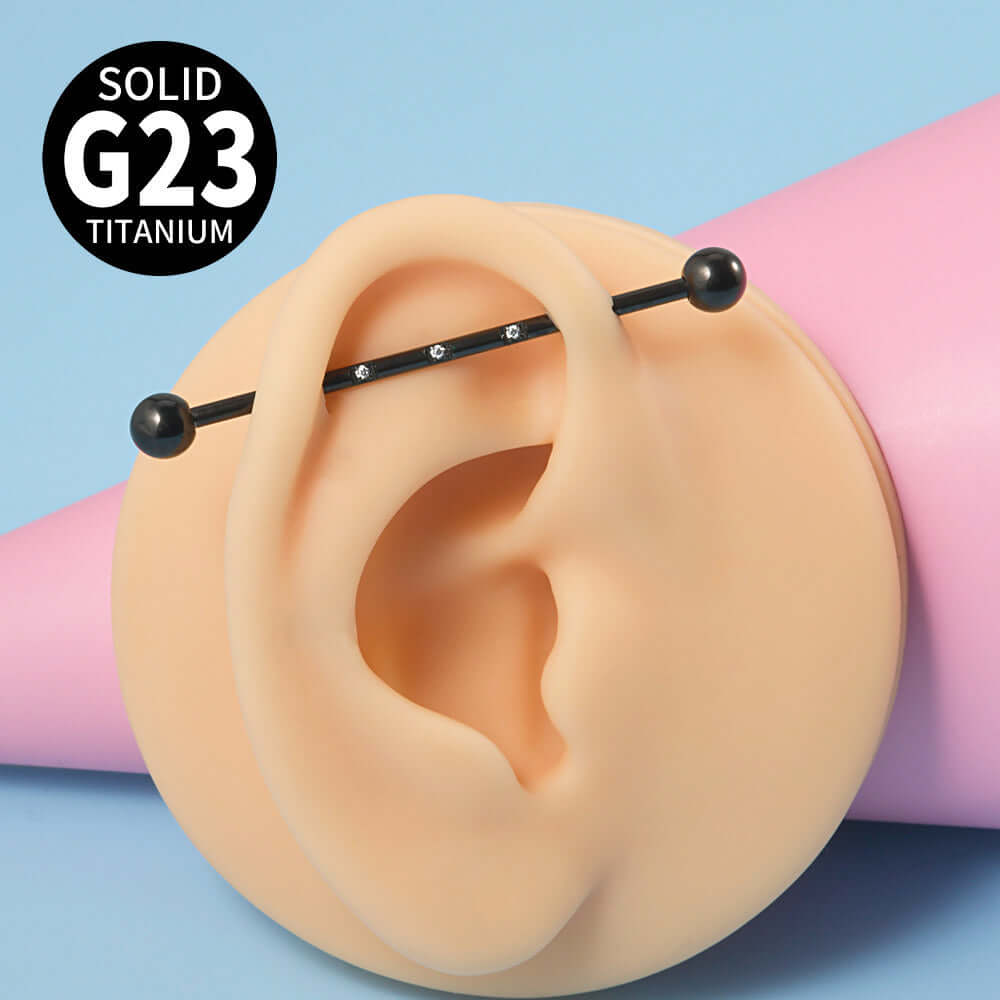 G23 Opal Double Hole Industrial Bar | DL3082