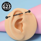 G23 Opal Double Hole Industrial Bar | DL3082