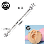 G23 Opal Double Hole Industrial Bar | DL3082