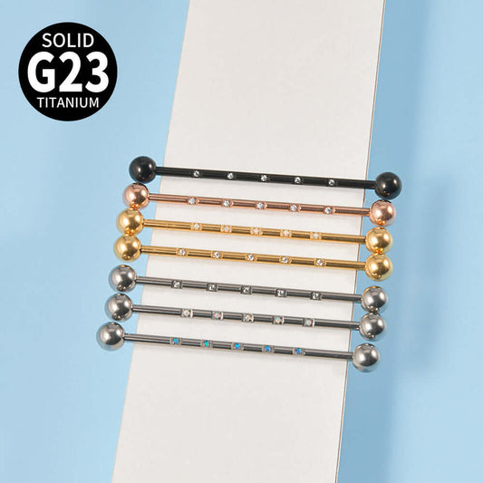 G23 Opal Double Hole Industrial Bar | DL3082