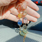 Dainty Colorful Gemstone Bracelet