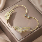 Sparkling No Piercing Phoenix Wings Diamond Ear Cuff & Ear Climbers