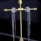 No Piercing Moon Star Tassel Ear Cuffs Ear Clip