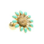 20G Sunflower Cartilage Stud Earrings