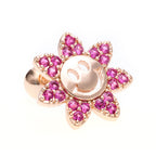 20G Smiley Sunflower Conch Daith Earring