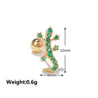 cartilage earrings, piercing jewelry, cartilage piercing, body jewelry, helix piercing, helix earrings, tragus piercing, lizard earrings