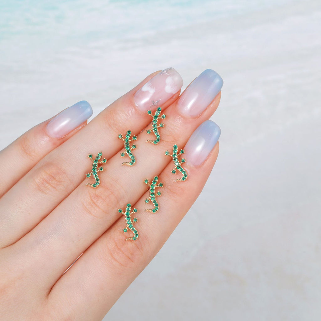 cartilage earrings, piercing jewelry, cartilage piercing, body jewelry, helix piercing, helix earrings, tragus piercing, lizard earrings