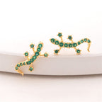 cartilage earrings, piercing jewelry, cartilage piercing, body jewelry, helix piercing, helix earrings, tragus piercing, lizard earrings